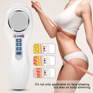 Watching You เครื่องเสริมความงามบนใบหน้าแบบใช้มือถือ LED Ultrasonic Body Slimming Anti Cellulite Wrinkles EU Plug