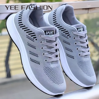 YEE Fashion  รองเท้า ผ้าใบผู้ชาย ใส่สบาย ใส่สบายๆ สินค้ามาใหม่ แฟชั่น ธรรมดา เป็นที่นิยม ทำงานรองเท้าลำลอง ทันสมัย Stylish สบาย Comfortable D23D09I 37Z230910