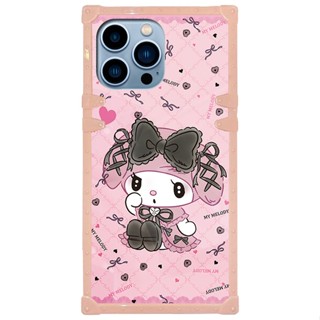 For OPPO Reno 4 5 6 7 8 6Z 7Z 8Z 8T Realme 5 5S 6i 5i 7i 8 8i 9 10 Pro C11 C17 C15 C12 C25 C20 C21 C30 C31 C33 C35 C55 Cute Melody Square Phone Case B15