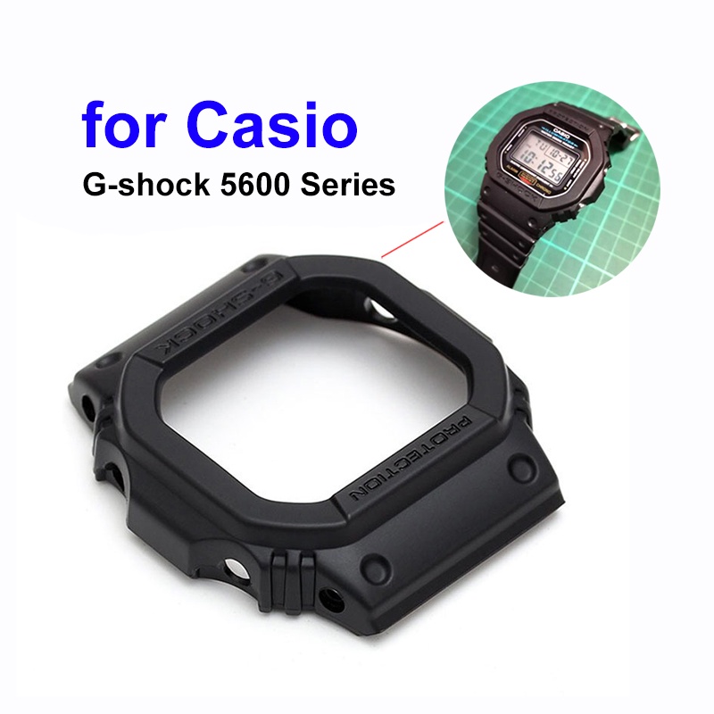 อุปกรณ์เสริมนาฬิกาข้อมือ สายยางซิลิโคน สําหรับ Casio G-shock DW5600 DW5000 DW5030 GWX5600