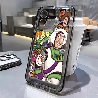 Buzz Lightyear เคสโทรศัพท์มือถือแบบนิ่ม กันกระแทก ลายปีใหม่ สําหรับ Iphone 13 14Promax 11 12 7 8p