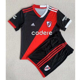 【จัดส่งด่วน】ชุดเสื้อกีฬาแขนสั้น ลายทีมชาติฟุตบอล River Plate ชุดเหย้า สําหรับผู้ชาย