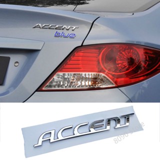 สติกเกอร์ตราสัญลักษณ์ ด้านหลังรถยนต์ สําหรับ Hyundai Accent