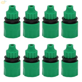 【VARSTR】Plastic Hose Connector for Garden Watering System 6mm Connection Diameter 8 Pack