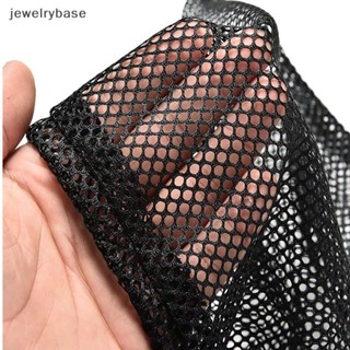 [jewelrybase] ถุงตาข่ายไนล่อน แบบผูกเชือก ทนทาน สําหรับใส่เสื้อผ้าซักรีด ของเล่นชายหาด