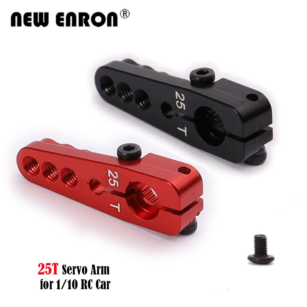 1 PC 25T โลหะ 30 มม.พวงมาลัย Servo Arm Horn 13 มม.16.5 มม.19 มม.สําหรับ RC 1/10 Crawler รถ Futaba MG