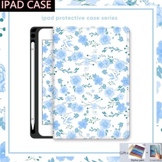 เคส พร้อมช่องใส่ปากกา สําหรับ Ipad Air 4 2022 2021 2020 2018 Ipad Pro 11 10.5 9.7 10.2 10.9 นิ้ว Ipad Mini 1 2 3 4 5 6 Ipad 10th 9th 8th 7th 6th 5th 4th เคส