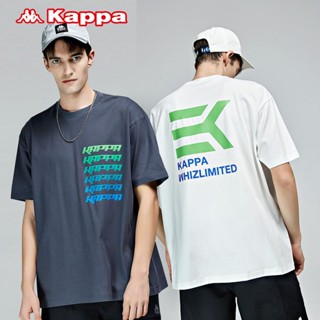 K Kappa Kappa เสื้อยืดลําลอง แขนสั้น คอกลม พิมพ์ลาย เหมาะกับการเล่นกีฬา แฟชั่นฤดูร้อน สําหรับผู้ชาย K0B12TD72X