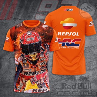 ขายดี เสื้อยืด ลาย Repsol Honda