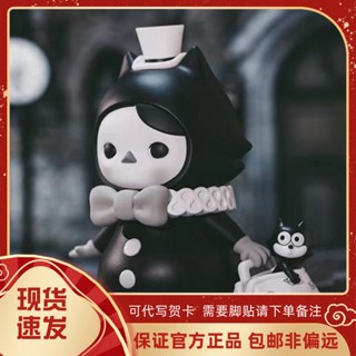 พร้อมส่ง แท้ โมเดลฟิกเกอร์ Popmart Popmart Felix the Cat Pucky Pucky Cooperation ขนาดใหญ่ สําหรับเด็ก