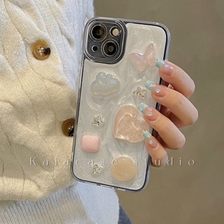 เคสโทรศัพท์มือถือ กันตก ป้องกัน ลายผีเสื้อ สามมิติ สําหรับ Apple Iphone 14promax 13 11 14pro 13pro 14