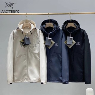 Arcteryx ของแท้ 100% เสื้อแจ็กเก็ตกันลม มีซิป กันน้ํา เหมาะกับใส่กลางแจ้ง สําหรับผู้ชาย และผู้หญิง