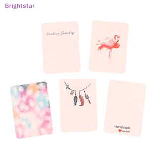 Brightstar ใหม่ ที่ใส่เครื่องประดับ ต่างหู สร้อยคอ ลายหินอ่อน ขนาด 5x7 ซม. 30 ชิ้น