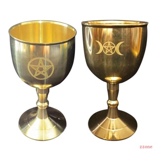 Zzz พร็อพคอสตูม Chalice Goblet Star Moon สําหรับตกแต่งบ้าน