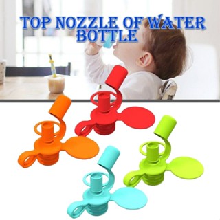 Water Bottle Cap Silicone Bottles Top Spout Adapter Replacement for Toddlers Kid