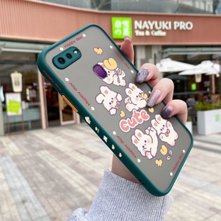 เคสโทรศัพท์มือถือ ซิลิโคนนิ่ม กันกระแทก ลายการ์ตูนกระต่ายน่ารัก สําหรับ OPPO F9 F9 Pro A7x Realme U1 2 Pro