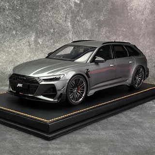 โมเดลรถยนต์ Sasha GTSpirit1: 18 Audi RS6RABT2020 แบบเรซิ่น สําหรับตกแต่ง