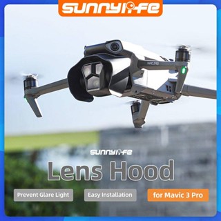 Sunnylife Mavic 3 Pro เลนส์ฮู้ด Yu3Pro ป้องกันศีรษะ ป้องกันแสงสะท้อน อุปกรณ์เสริมที่บังแดด