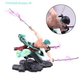 Trillioncatalpa โมเดลฟิกเกอร์ PVC อนิเมะ Roronoa Zoro ขนาด 16 ซม. สําหรับตกแต่ง