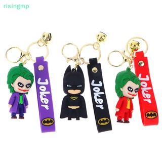 [risingmp] พวงกุญแจ จี้ตุ๊กตาการ์ตูนอนิเมะ Batman The Joker น่ารัก เครื่องประดับ ของขวัญวันเกิด สําหรับเด็ก