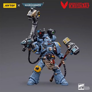 Joytoy Dark Source Warhammer 40K Space Wild Wolf Steel Reverend Jolin Philharmer 1/18 Moving Soldier