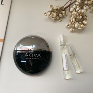 【สินค้าพร้อมส่ง】ของแท้💯 Bvlgari Aqva Pour Homme EDT 2ml/5ml/10ml