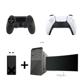 ✿ อะแดปเตอร์รับสัญญาณบลูทูธไร้สาย USB BT5 0 สําหรับ XB One Steam Deck Controller PC Win7 8 10 Laptops