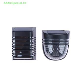 Aaairspecial โคมไฟติดผนัง LED พลังงานแสงอาทิตย์ กันน้ํา สําหรับตกแต่งสวน กลางแจ้ง 1 ชิ้น