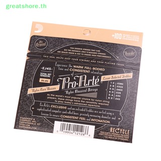 Greatshore สายกีตาร์คลาสสิก ไนล่อน EJ45 EJ46 อุปกรณ์เสริมกีตาร์ TH