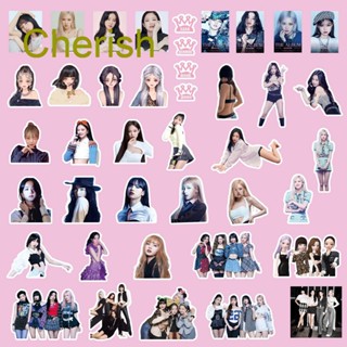 Cherish สติกเกอร์ PVC ลายศิลปินเกาหลี BLACKPINK BP 80 ชิ้น ต่อชุด