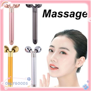 ONLY Face Massager 3D Energy T Shape Arm Roller