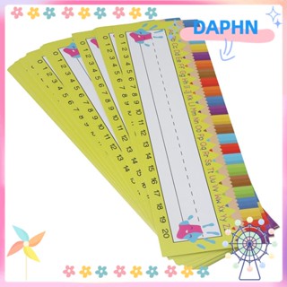 Daphs แผ่นกระดาษเขียนชื่อ หลากสี แบบดั้งเดิม สําหรับเด็กอนุบาล