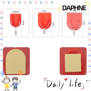 Daphne ตะขอแขวนผนัง รูปตัว U กันน้ํา ไร้รอยต่อ ไม่ต้องเจาะผนัง 5 ชิ้น