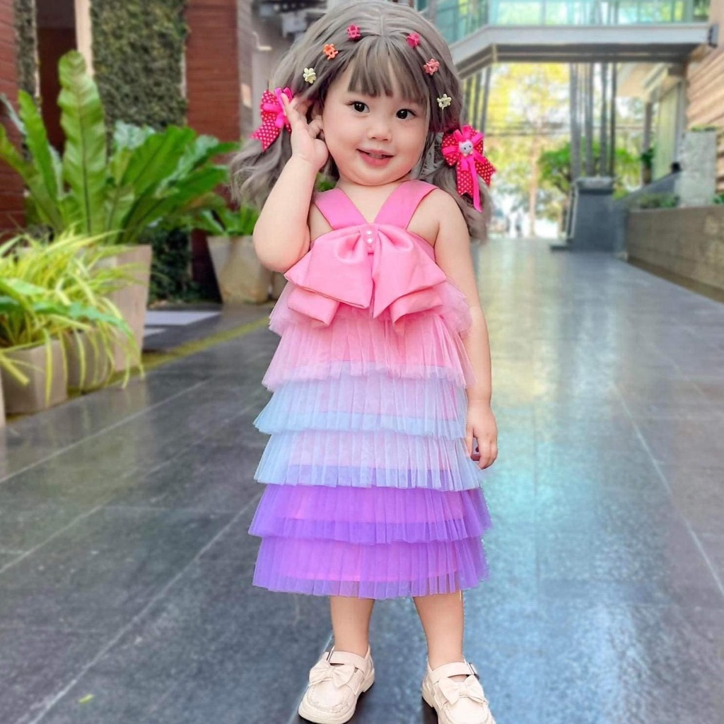 PS. เดรสโบว์ ขนมชั้น 2 สี