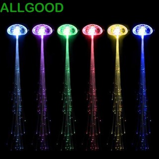 Allgoods กิ๊บติดผมไฟเบอร์ออปติก รูปผีเสื้อ เรืองแสง Led หลากสี สําหรับตกแต่งปาร์ตี้วันเกิด 5 ชิ้น