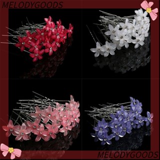 20pcs Crystal Rhinestone Flower Hair Pin Clips /Hair Jewelry