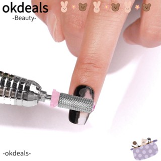 OKDEALS ดอกสว่านไฟฟ้าทังสเตน สําหรับขัดเล็บมือ เล็บเท้า