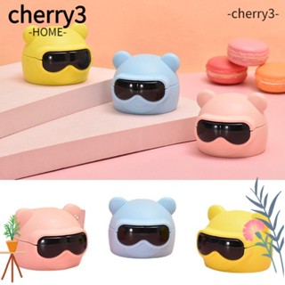 Cherry3 ฝาปิดแก้วน้ํา ซิลิโคน พร้อมหลอดดูด แบบเปลี่ยน ใช้ซ้ําได้ สําหรับเด็ก