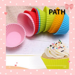 PATH แม่พิมพ์ทําคัพเค้ก มัฟฟิน ทรงกลม สีแคนดี้