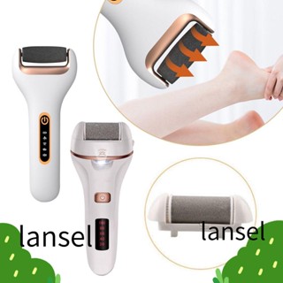 LANSEL เครื่องเจียรเท้าไฟฟ้า ชาร์จ USB สําหรับทําเล็บเท้า