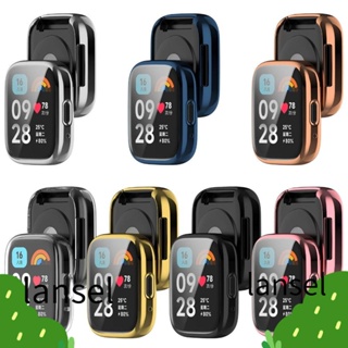 LANSEL เคส TPU ป้องกันหน้าจอ อุปกรณ์เสริม สําหรับ Redmi Watch 3 Active