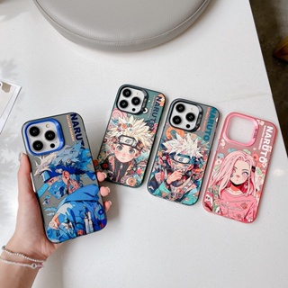 เคสโทรศัพท์มือถือ ผิวด้าน ลายการ์ตูนนารูโตะ สําหรับ iPhone 14 Pro Max 13 12 Pro Max 12 11