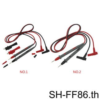 2 ชิ้น มัลติมิเตอร์ โพรบ สากล โพรบทดสอบ พิน สําหรับ ดิจิทัล มิเตอร์ ปลาย มัลติมิเตอร์ โพรบ สายไฟ ปากกา