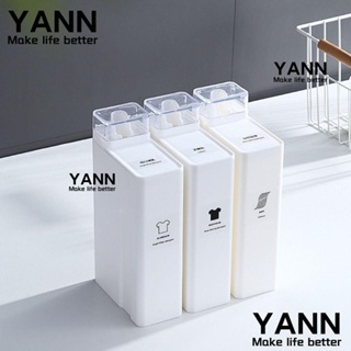 YANN1 ขวดน้ํายาซักผ้า 1000 มล. อุปกรณ์ห้องน้ํา น้ํายาปรับผ้านุ่ม สีขาว รีฟิล แชมพู