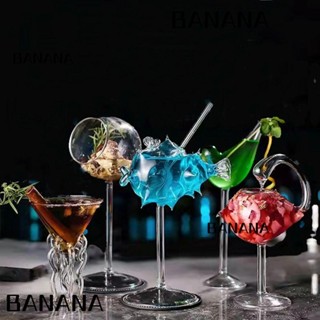 Banana1 แก้วมัก รูปปลา แฮนด์เมด กันลวก ขนาดเล็ก สําหรับใส่กาแฟ ชา เอสเปรสโซ่