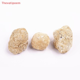 [Thevatipoem] Geode หินคริสตัลหินโมราธรรมชาติ สีขาว