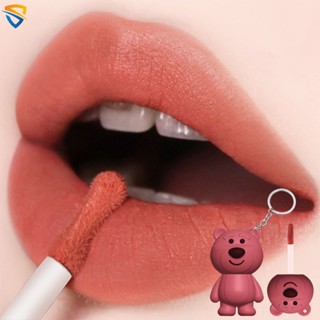 ลิปสติก เนื้อแมตต์กํามะหยี่ กันน้ํา ติดทนนาน 4 สี