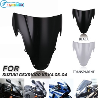 สปอยเลอร์กระจกหน้ารถจักรยานยนต์ สําหรับ SUZUKI GSXR1000 K3 K4 2003-04