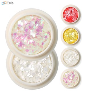 ANNIES 4 สีเล็บลายเชอร์รี่, กลีบฟอยล์สีทอง Ins อุปกรณ์ตกแต่งเล็บสไตล์ ↑Eele