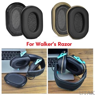 Utake แผ่นรองหูฟัง แบบมืออาชีพ สะดวกสบาย สําหรับ Walker Razor Headphone